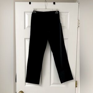 Old Navy Maternity Pixie Straight Leg Full Panel Black Pants 2